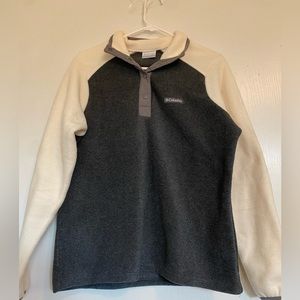 Women’s size M Columbia Benton Springs Half-Snap Fleece Jacket